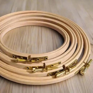 Elbesee Embroidery Hoops, High Quality wooden ring, embroidery hoop art, embroidery hoop frame, hand embroidered.