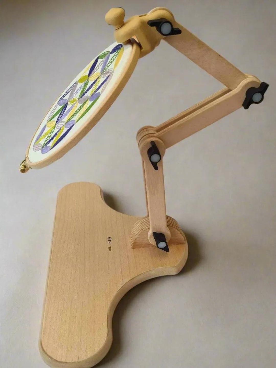Buy Nurge Embroidery Stand For Lap Or Table Top Cross Stitch Or
