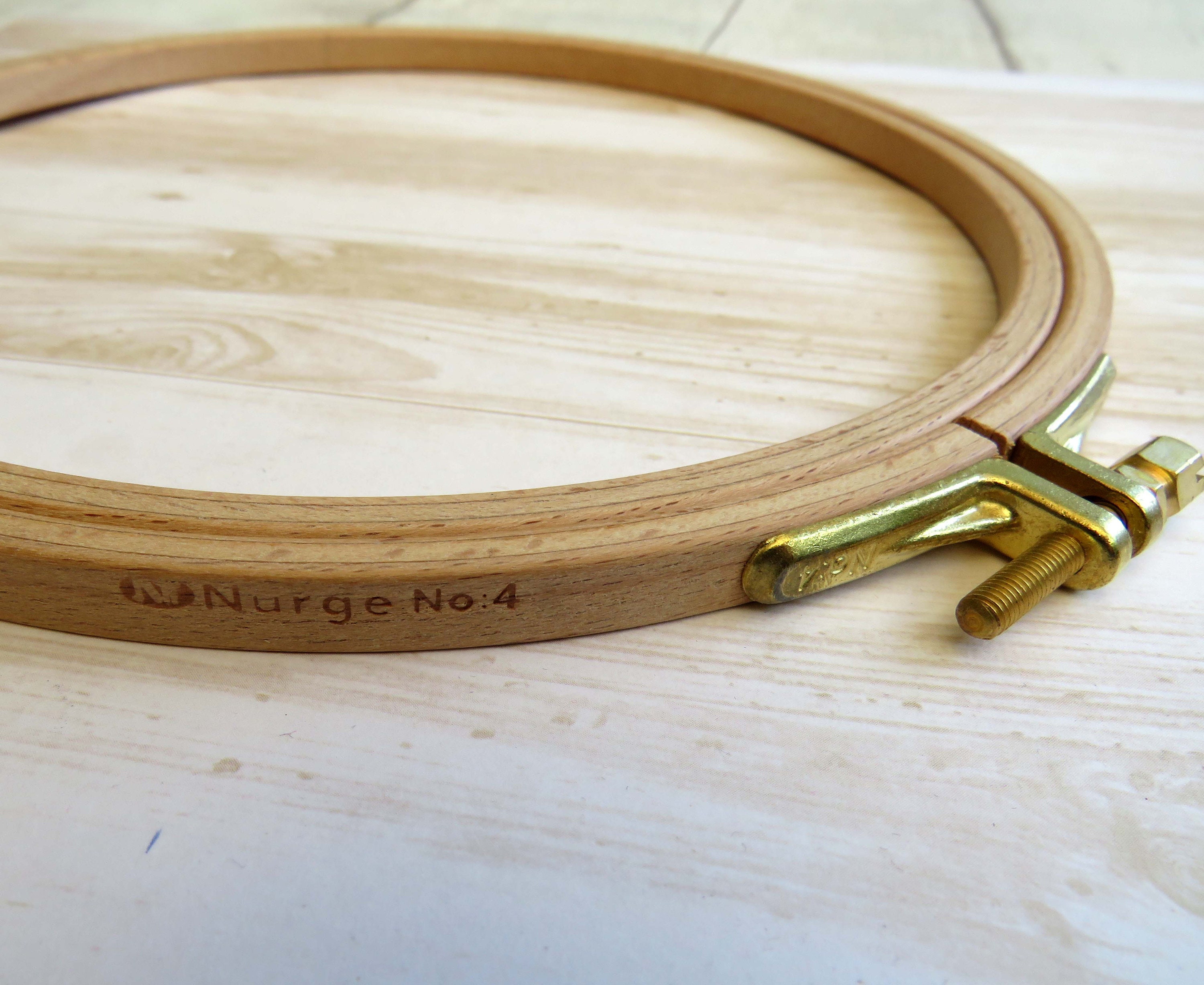 6-Inch NURGE Beechwood Embroidery Hoop – MCreativeJ