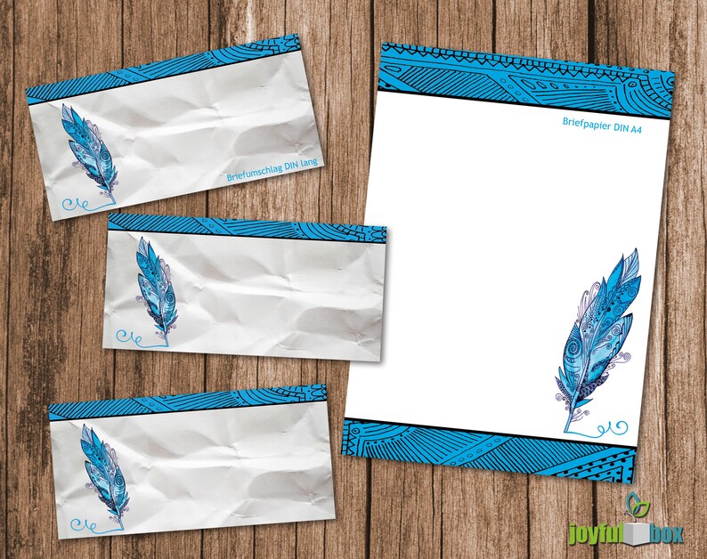 Letter Paper Din A4 Design Spring Block With 25 Etsy