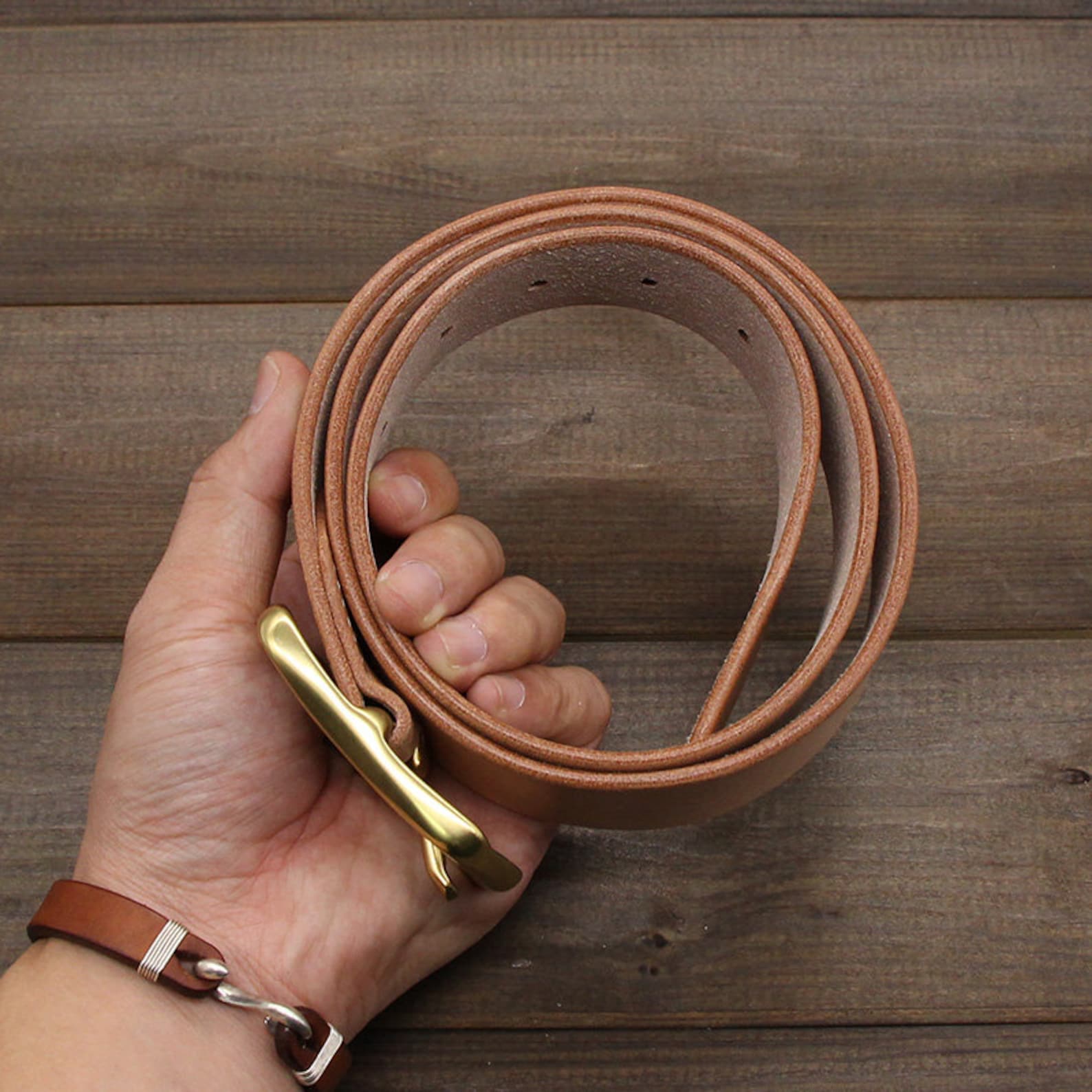 personalized leather belt