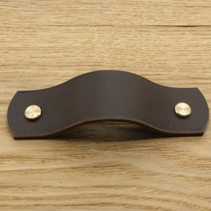 Leather drawer handle drawer pulls Leather cabinet handles Leather door handles Kitchen drawer handles Ikea handles Leather handles