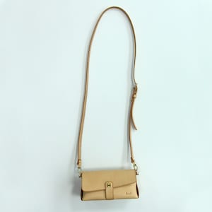 Kleine Leder Crossbody Bag,Rechteckige Ledertasche mit Klappe,Minimalistisch Vegane Ledertasche,Casual Damen Geldbörse,Leder Handytasche,Schultertasche