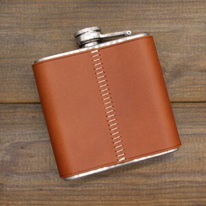 Personalized Leather Flask,custom Flask, Monogrammed Flask,engraved ...