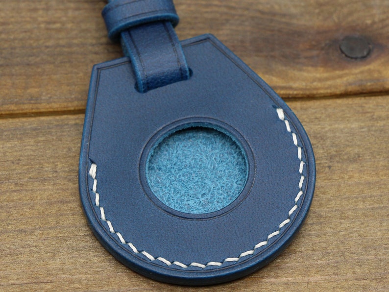 Personalized Leather Airtag Casecustom Leather Airtag Etsy