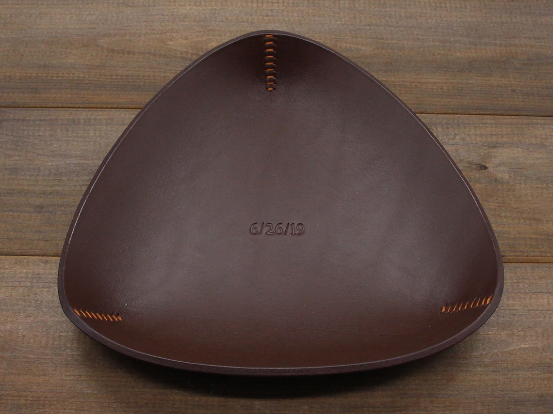 Brown - Handcrafted Fabric Valet Tray (11 x 9 in) 19 main image 1
