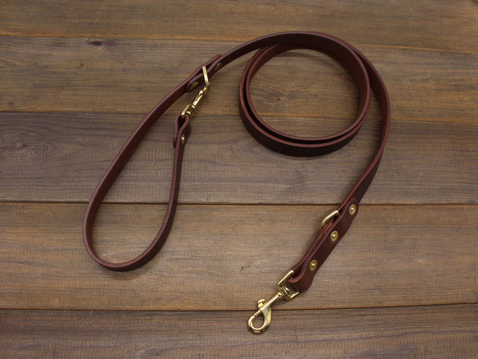 Handmade Dog Leash Leather Dog LeashStrong Leather Dog Etsy