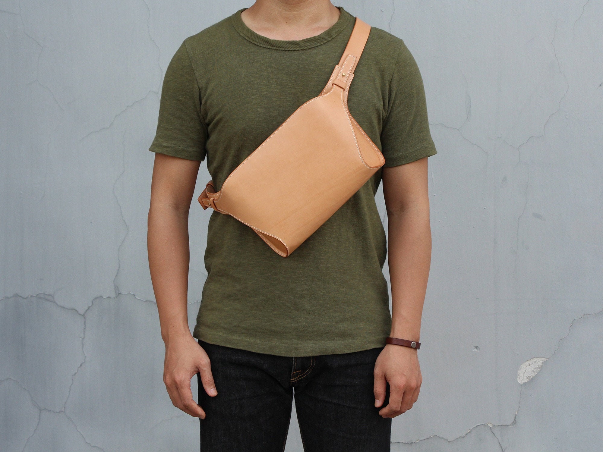 Leather Fanny Pack Leather Waist Bag Fanny Pack Waist Bag Belt - Etsy