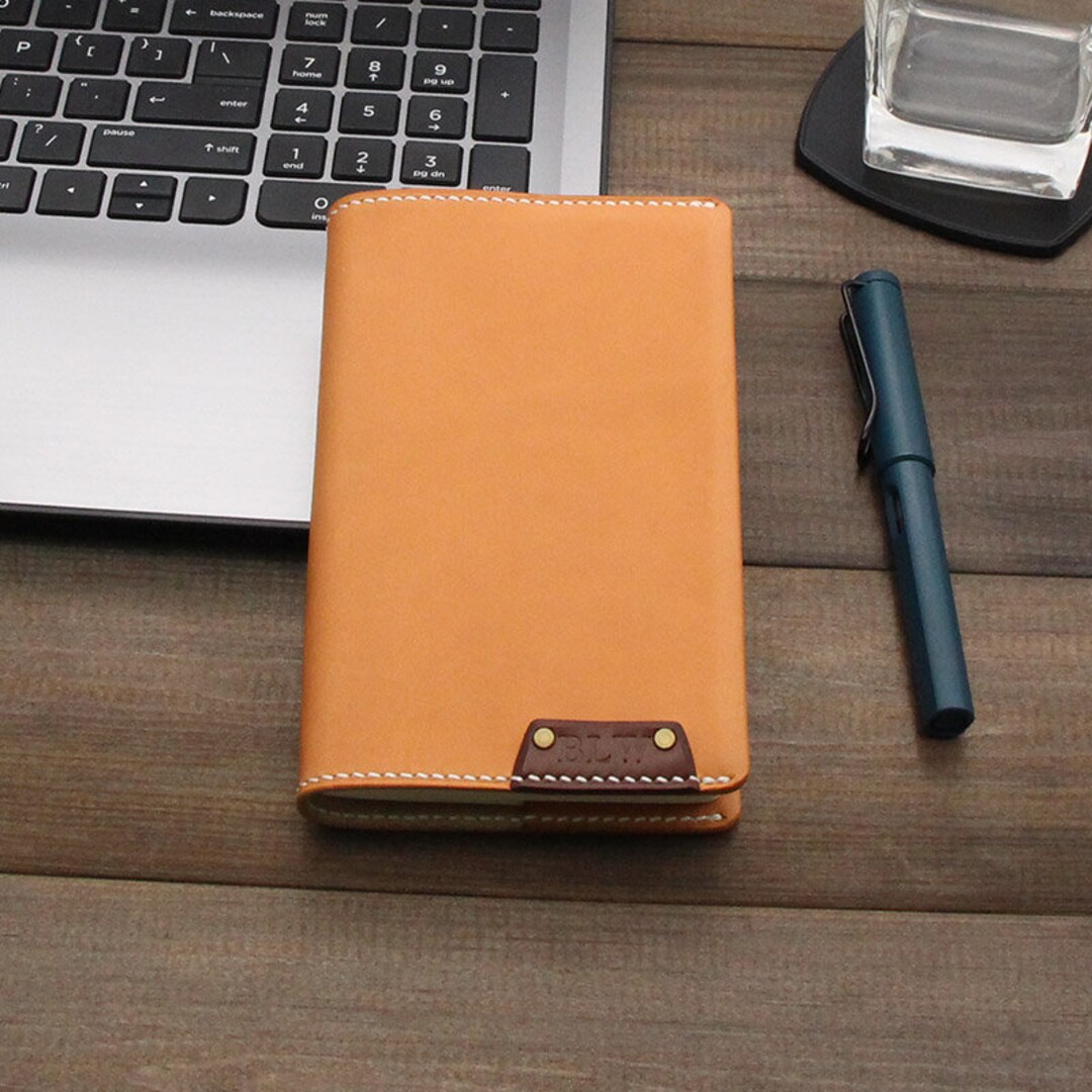 Leather Notebook A6,custom Scrapbook,personalized Handmade Leather ...