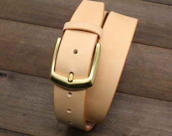 mens leather belt,1.5" leather belts,Vegetable Tanned leather belt,Personalized Leather Belt,solid brass Buckle,Handmade Leather Belts