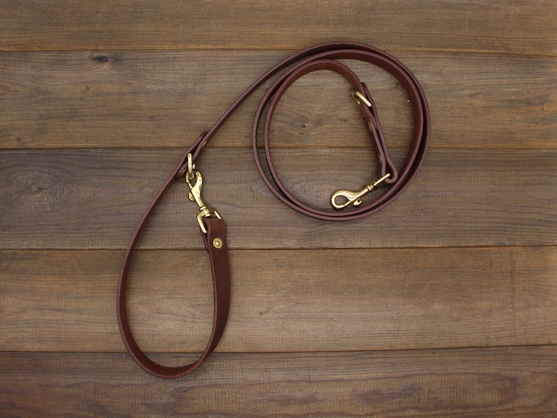 Handmade Dog Leash Leather Dog Leashstrong Leather Dog Etsy