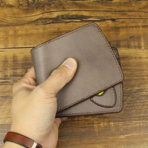 Handmade leather wallet,Personalized Wallet,Leather wallet,Birthday Gift,Groomsman Gift,Mens leather wallet,Guitar Pick/ Bifold Wallet