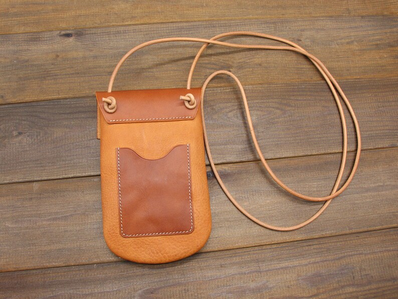 Mobile Phone Shoulder Bagphone Sling Bag Leather Phone Etsy