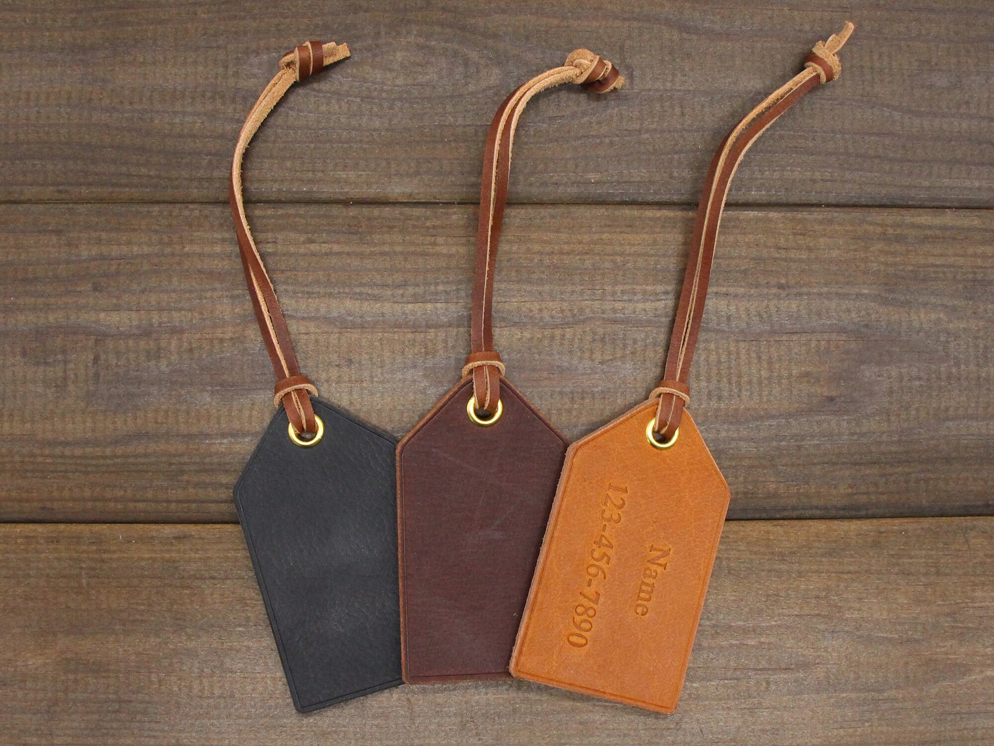 custom leather luggage