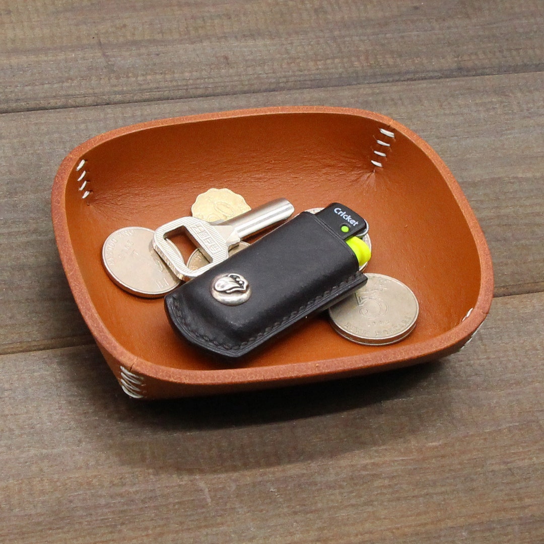 Personalized Tray,leather Valet Tray,3rd Anniversary Gift,leather Tray ...