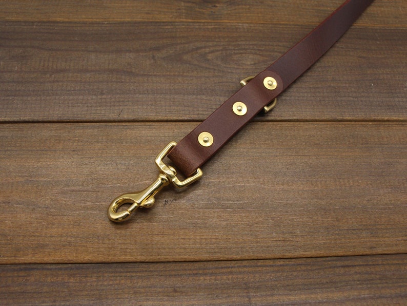 Handmade Dog Leash Leather Dog Leashstrong Leather Dog Etsy