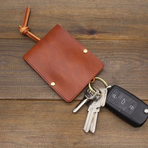Llavero de cuero, funda personalizada para llaves de coche, organizador de llaves de cuero, funda para llaves de cuero, llavero de cuero, funda para llaves, llavero de cuero para coche