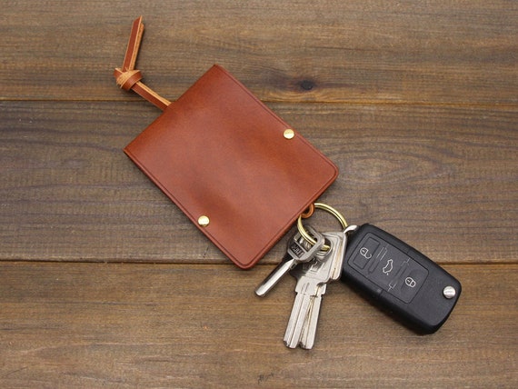 Leder-Schlüsselanhänger, personalisierte Leder-Autoschlüssel-Etui, Leder- Schlüssel-Organizer, Leder-Schlüsseletui, Leder-Schlüsselanhänger,  Schlüsselabdeckung, Leder-Autoschlüsselanhänger - .de