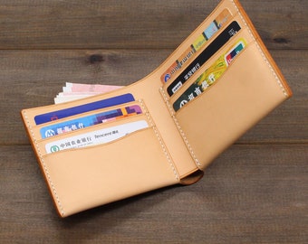 Personalisiertes Leder Portemonnaie Herren Leder Portemonnaie Herren Portemonnaie Bifold Portemonnaie Bräutigam Geschenk MinimalistIsch Geldbörse Geburtstag Geschenk Front Pocket Wallet