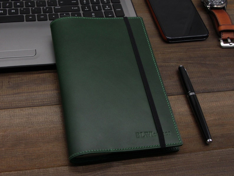 Leather Moleskine Classic Cover Larger Size 5x8.25 Portfolio Etsy