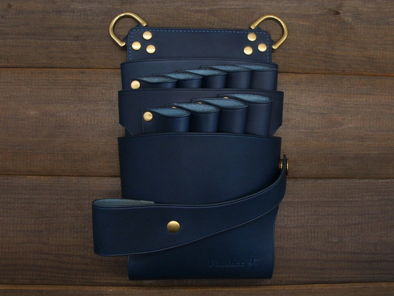 Leather Scissors Pouch Barber Tool Case Bag Leather Scissors Etsy