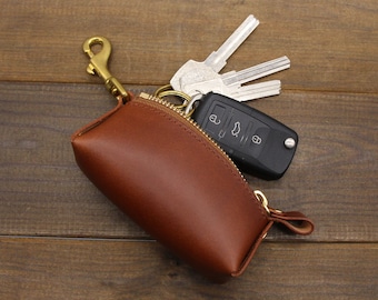 Personalisierter Schlüsselanhänger, Personalisiertes Leder Schlüsseletui, Leder Schlüsseltasche, Personalisierter Schlüsselanhänger, Schlüsseltasche, Geschenk
