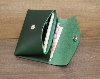 Leather wallet Personalized Minimalist Wallet Leather card wallet Credit card wallet Leather Card case Gift Wallet Groomsmen Wallet