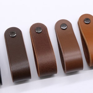 Drawer Handles,Leather Drawer Handles,Leather Door Handles,Cupboard Handles,Kitchen Pulls, Ikea Handles,Vegetable Tanned Leather Door Pulls