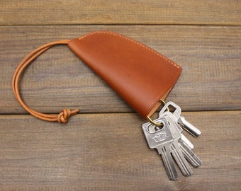 Minimalist Key Holder,Organiser,key pouch, handmade key case,Leather key holder,Leather Keychain, Key Fob, Keys purse, gift
