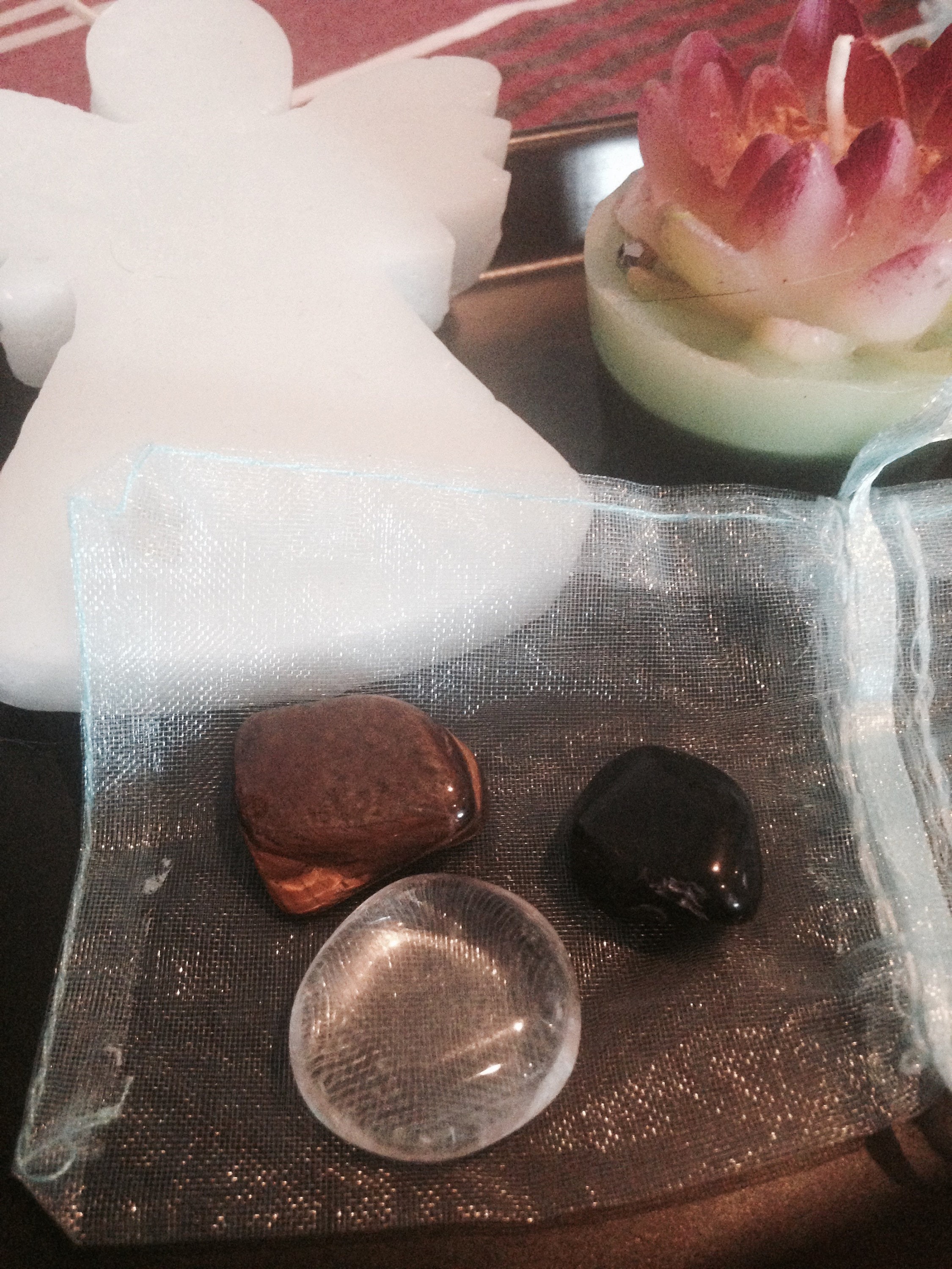 Kit de Protection Oeil Tigre/Onyx Noir/Cristal Roche - Livraison Gratuite