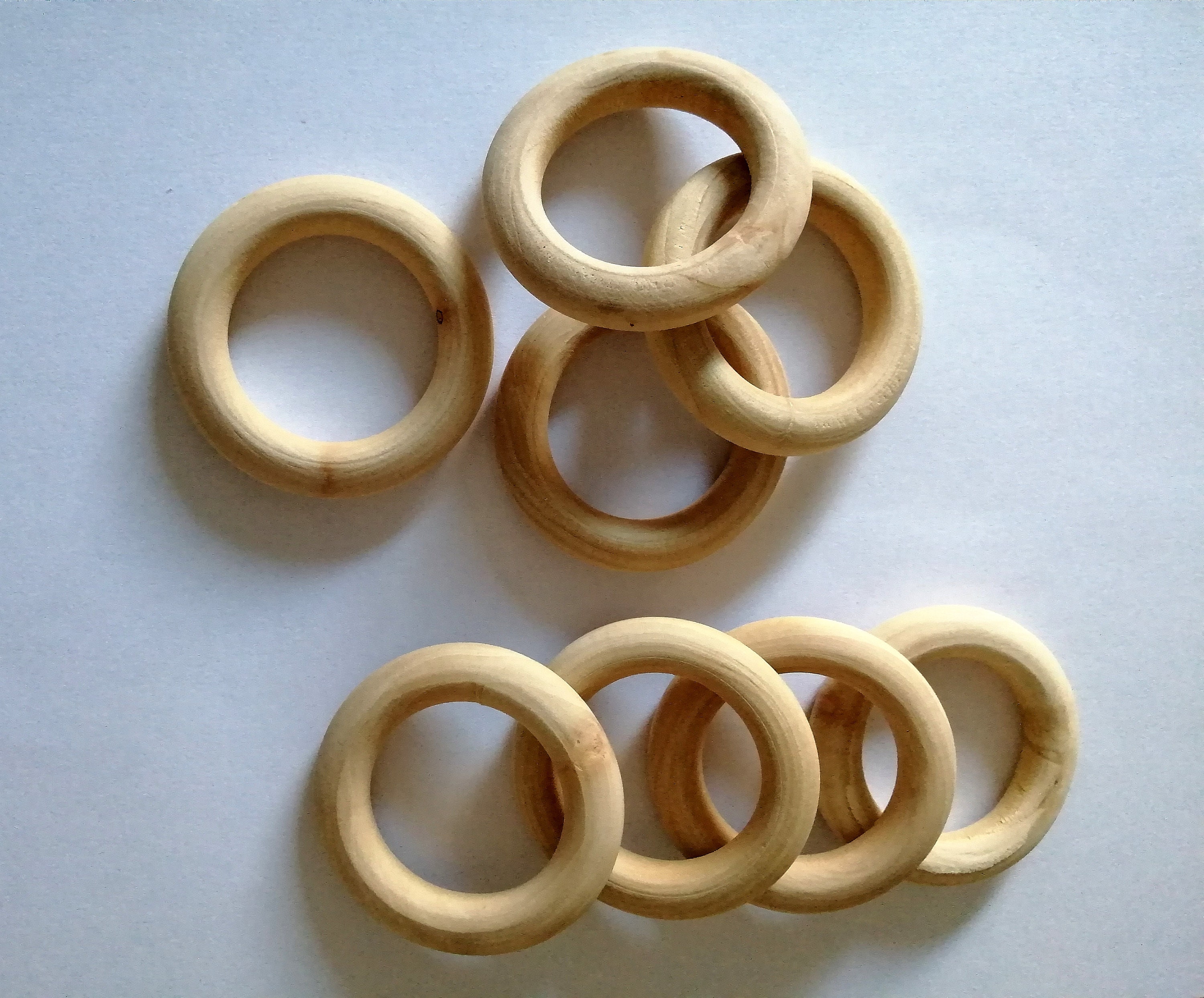 Wooden Plywood Circle Hoops 240mm with 2 x 10mm hoop 5mm ply