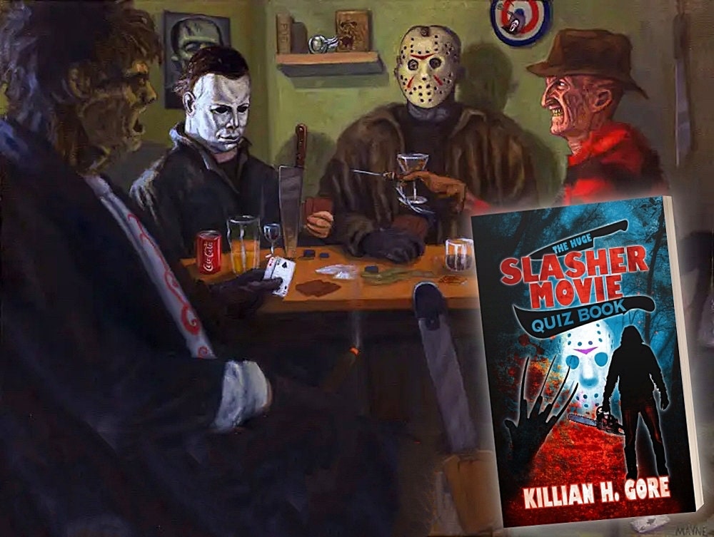 Slasher Trivia The Huge Slasher Movie Quiz Book by Killian H. Gore SIGNED COPY - Etsy