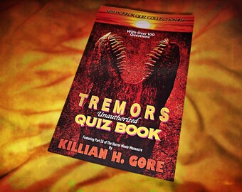 Tremors Unauthorized Quiz Book by Killian H. Gore - SIGNED COPY