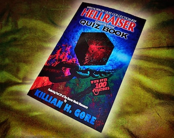 Hellraiser Unauthorized Quiz Book by Killian H. Gore - SIGNED COPY