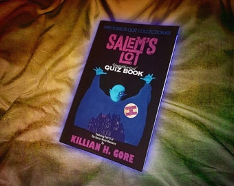 Salem's Lot Unauthorized Quiz Book by Killian H. Gore - SIGNED COPY