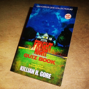 Fright Night Unauthorized Quiz Book by Killian H. Gore SIGNED COPY image 1