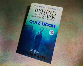 Behind the Mask: The Rise of Leslie Vernon Unauthorized Quiz Book by Killian H. Gore SIGNED COPY