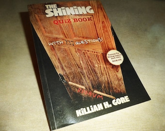 The Shining Unauthorized Quiz Book by Killian H. Gore SIGNED COPY