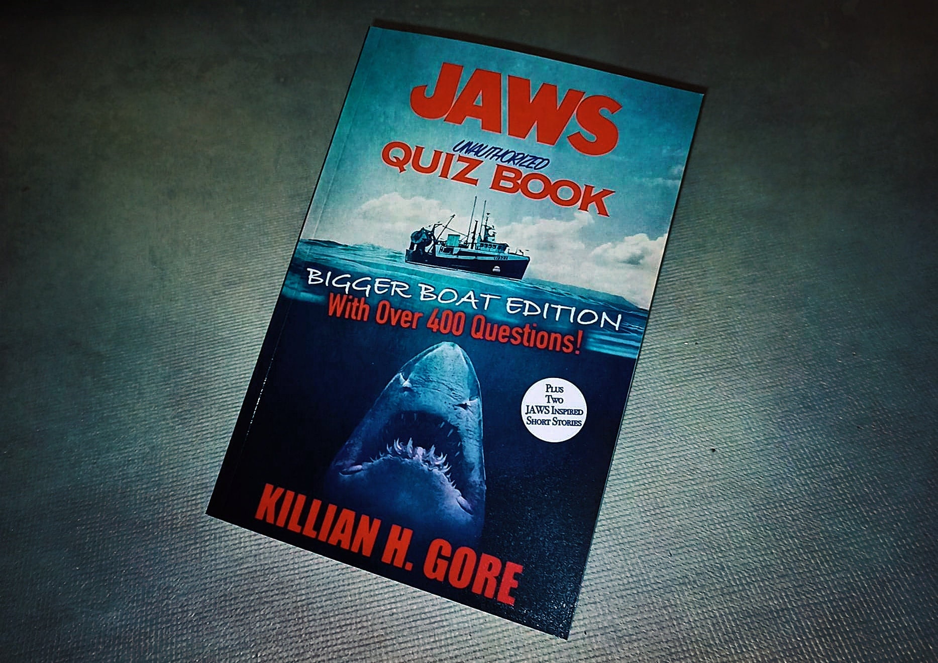 Jaws Unauthorized Quiz Book Bigger Boat Edition by Killian H. Etsy