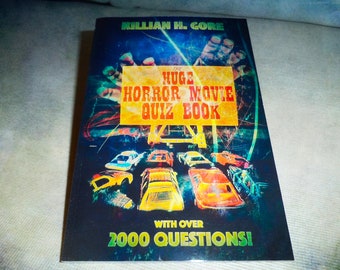 The Huge Horror Movie Quiz Book by Killian H. Gore SIGNED COPY