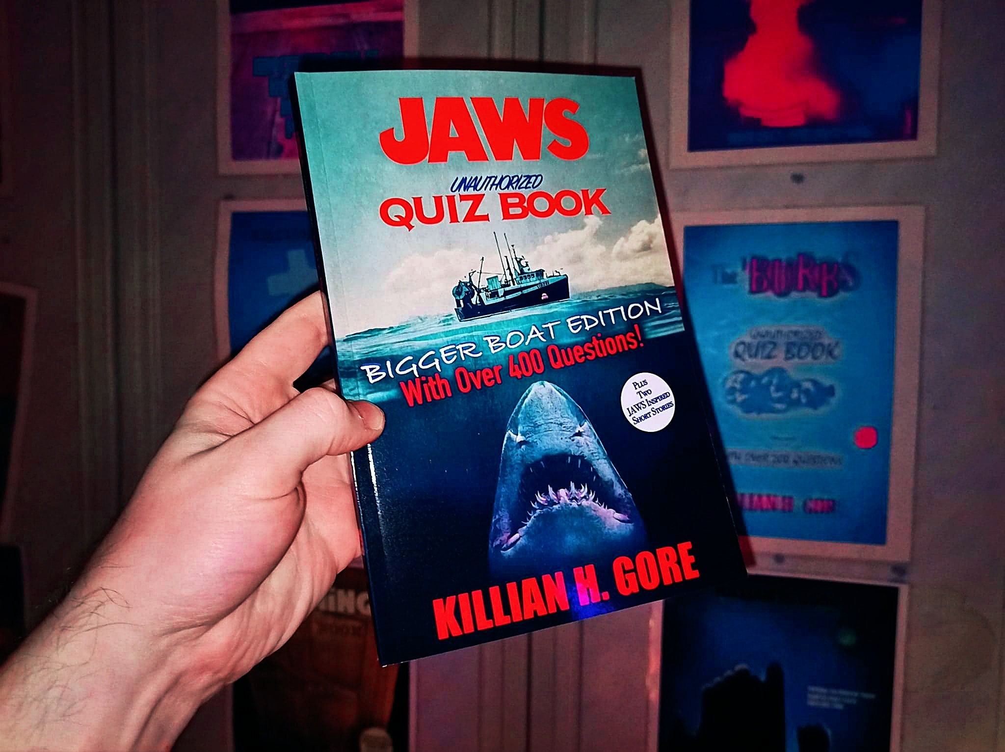 Jaws Unauthorized Quiz Book Bigger Boat Edition by Killian H. Etsy