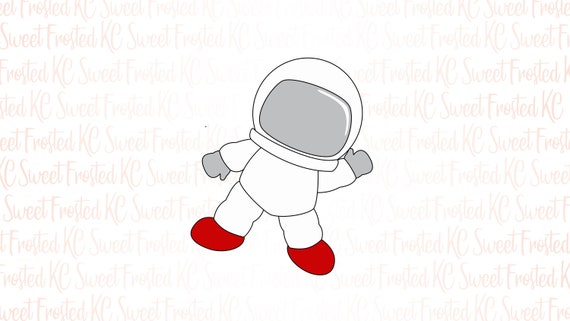 Astronaut cookie cutter