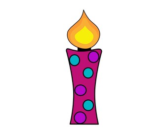 Birthday Candle Cookie Cutter Etsy