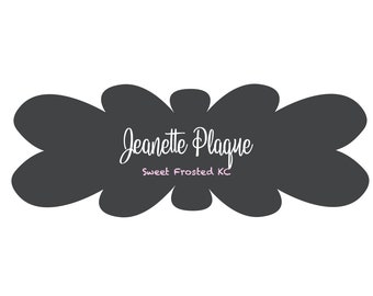 Jeanette Plaque-Ausstechform