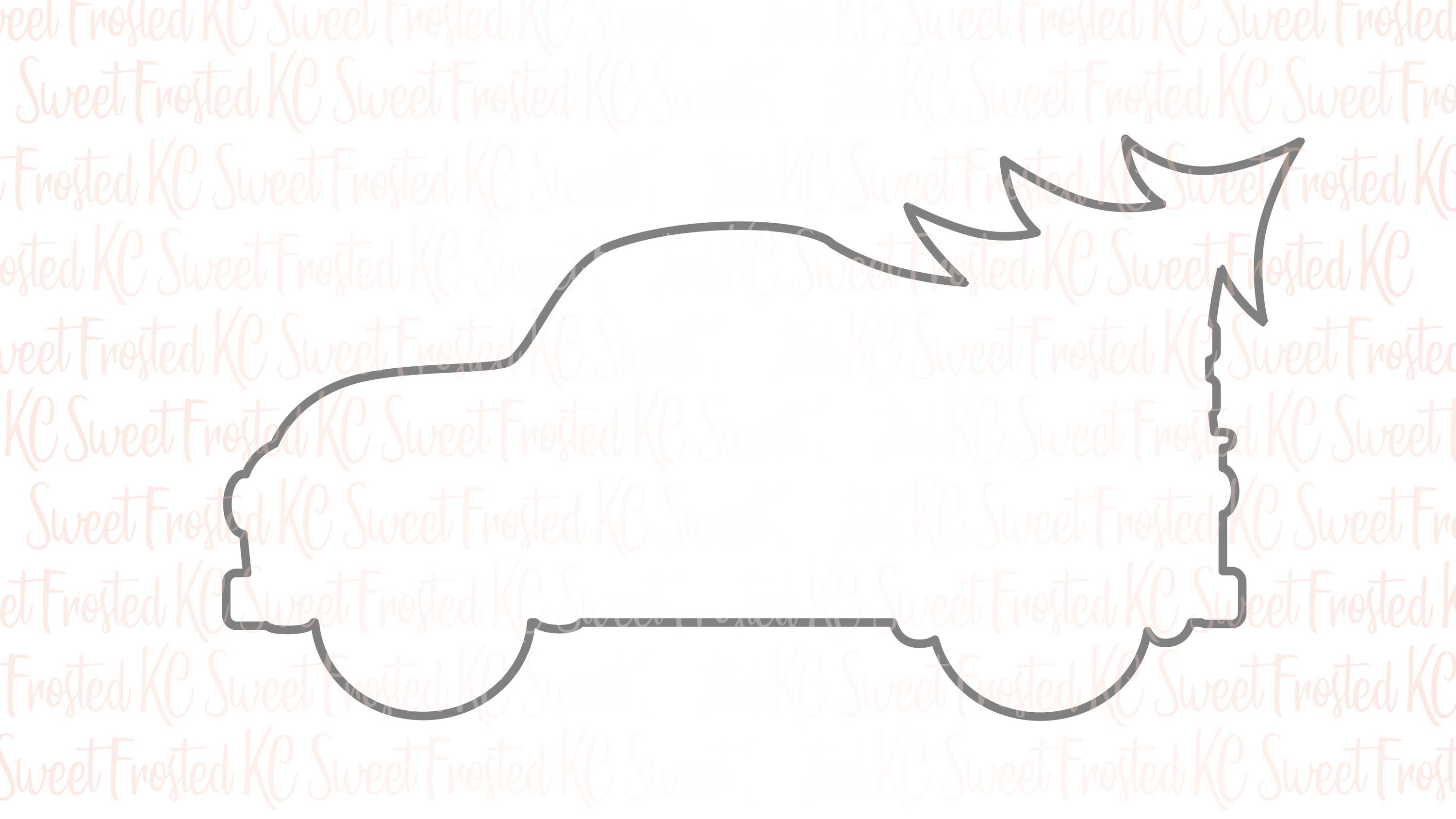 Christmas Tree Truck Cookie Cutter Etsy