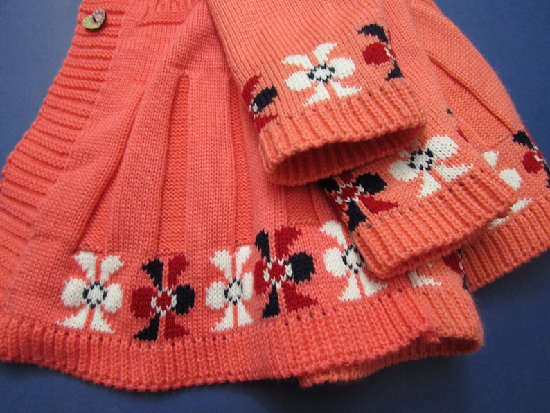 woolcotton knit Photoshoot sweater sweater with buttons Girls hoodie 3T-4T holiday sweater button-down