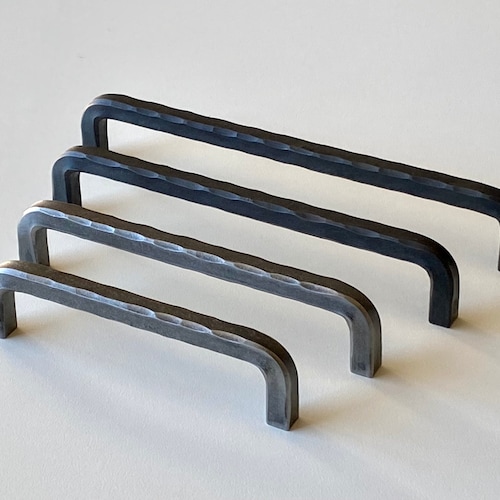 Hand Hammered Pulls. Farmhouse Industrial Etsy