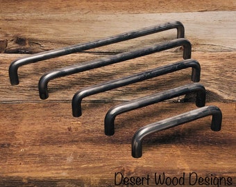 Iron Cabinet Pulls. Hand Forged Cabinet Pulls. Farmhouse, Industrial, Modern, Studio, and Rustic pulls.