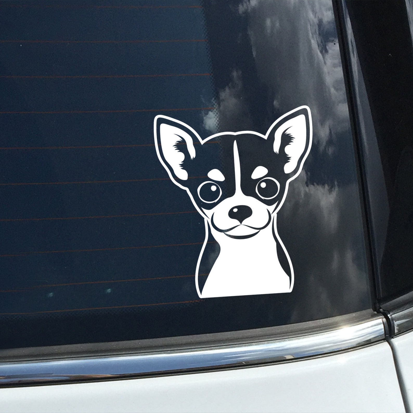Dog Car Decal Dog Breed Decal Window Decal. Dog Laptop Etsy