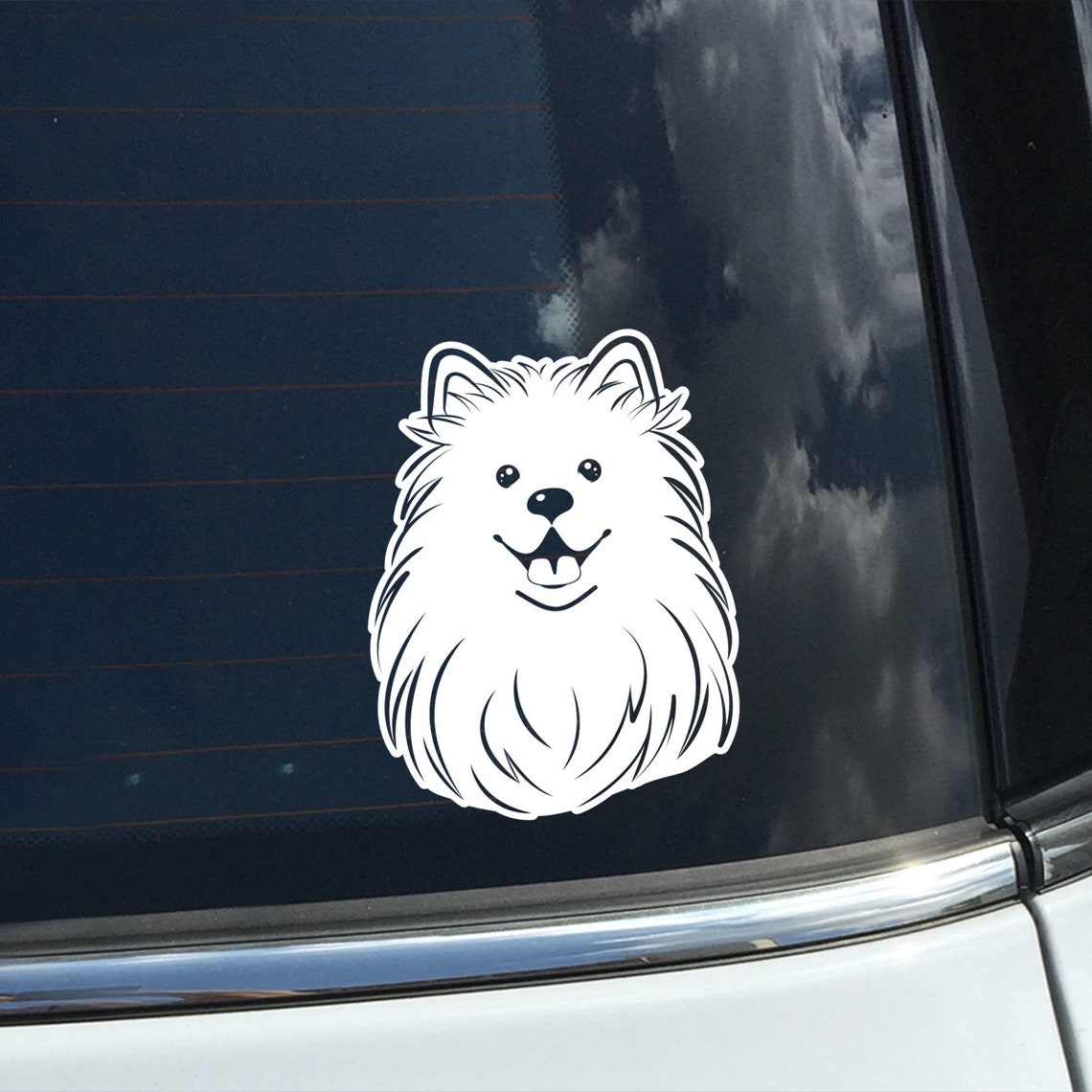 Dog Car Decal Dog Breed Decal Window Decal. Dog Laptop Etsy
